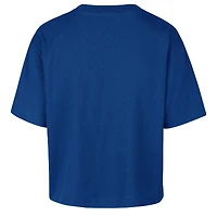 Women's '47 Royal Buffalo Sabres Vibe Check Reed City Cropped T-Shirt
