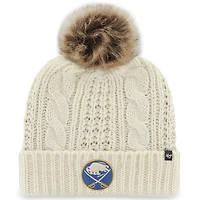 Bonnet en tricot à revers Meeko Buffalo Sabres '47 pour femme avec pompon