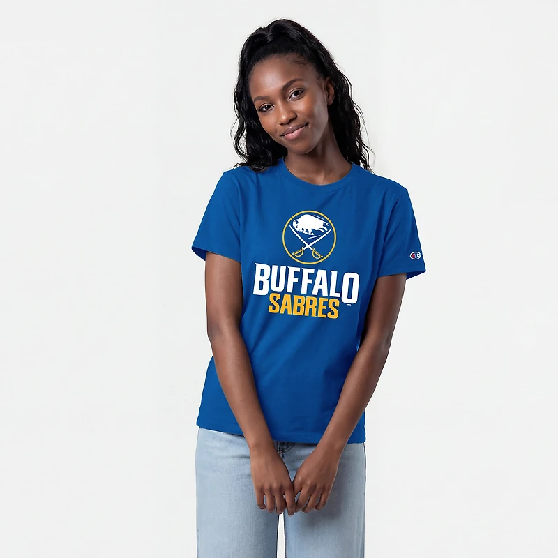 T-shirt à logo des Royal Buffalo Sabres, championnes féminines