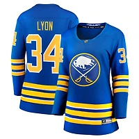 Maillot domicile Breakaway Alex Lyon des Royal Buffalo Sabres pour femmes (Fanatics)