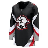 Maillot vierge Fanatics pour femmes, noir, Buffalo Sabres, Alternate Premier Breakaway