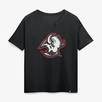 T-shirt Fanatics Black Buffalo Sabres Competition Stadium Slub Boxy pour femmes