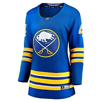 Maillot de joueur échappé à domicile Fanatics Bowen Byram Royal Buffalo Sabres pour femmes