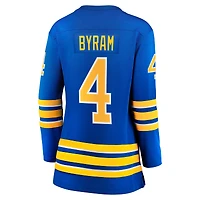 Maillot de joueur échappé à domicile Fanatics Bowen Byram Royal Buffalo Sabres pour femmes