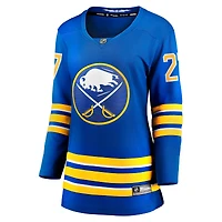 Maillot de joueur échappé à domicile Fanatics Devon Levi Royal Buffalo Sabres pour femmes