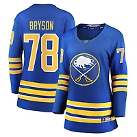 Maillot de joueur échappé à domicile des Royal Buffalo Sabres Jacob Bryson Fanatics pour femmes