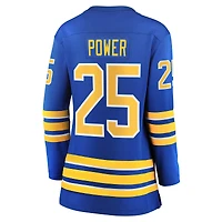 Maillot de joueur échappé à domicile Fanatics Owen Power Royal Buffalo Sabres pour femmes