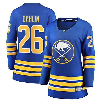 Maillot Fanatics Rasmus Dahlin Royal Buffalo Sabres Home Breakaway pour femmes