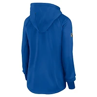 Veste polaire entièrement zippée Fanatics Royal Buffalo Sabres Authentic Pro Rink pour femme