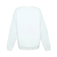 Women's Hype and Vice White Buffalo Sabres Action Mascot Oversized Sweatshirt