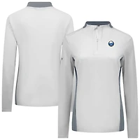 Haut à glissière quart de tour Moxie Insignia Core pour femme des Sabres Buffalo Levelwear White