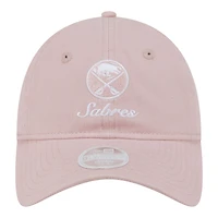 Women's New Era  Light Pink Buffalo Sabres Preppy Team 9TWENTY Adjustable Hat