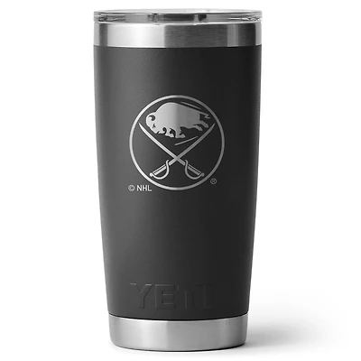 YETI Buffalo Sabres 20oz. Rambler Tumbler with Magslider Lid