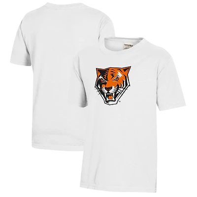 T-shirt blanc délavé pour jeune avec logo des Bengals de Buffalo State