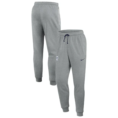 Pantalon de survêtement Nike Heather Gray Butler Bulldogs pour homme, coupe fuselée, entraînement basketball Dri-FIT