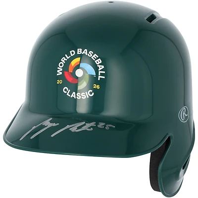 Byron Buxton USA Baseball Autographed 2026 World Baseball Classic Logo Mini Batting Helmet