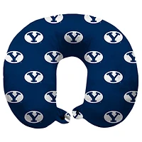 BYU Cougars Polyester-Fill Travel Pillow