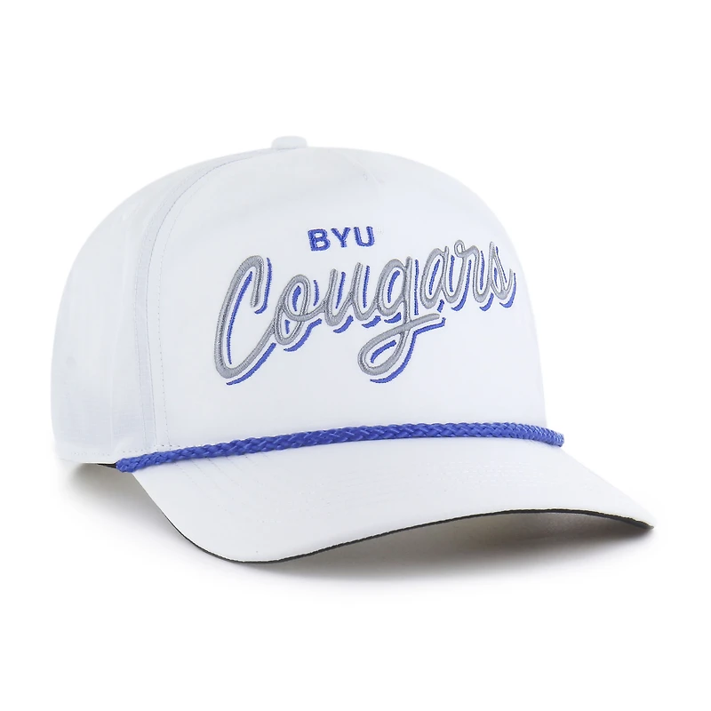 Casquette ajustable Fairway Hitch blanche BYU Cougars 1947 pour homme