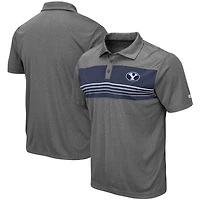 Polo Colosseum anthracite chiné BYU Cougars Smithers pour homme
