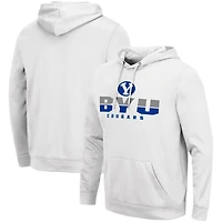 Pull à capuche Colosseum blanc BYU Cougars Lantern pour hommes