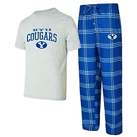Men's Concepts Sport  BYU Cougars T-Shirt & Pants Sleep Set