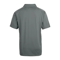 Polo Cutter & Buck gris pour homme BYU Cougars Prospect Eco texturé extensible recyclé
