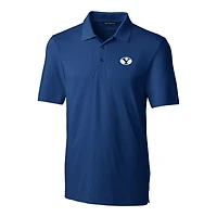 Men's Cutter & Buck Royal BYU Cougars Big Tall Forge Stretch Polo