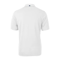 Polo recyclé Cutter & Buck blanc BYU Cougars Virtue Eco Piqué pour homme