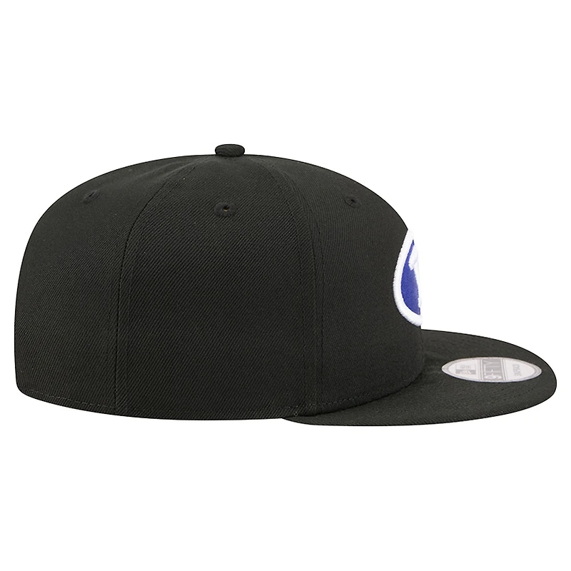 Casquette snapback New Era noire pour homme BYU Cougars Team 9FIFTY