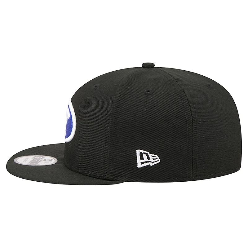 Men's New Era Black BYU Cougars Team 9FIFTY Snapback Hat