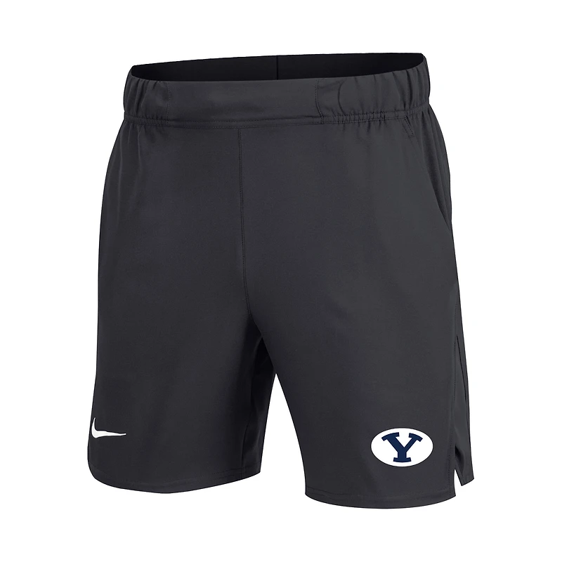 Men's Nike Anthracite BYU Cougars Performance Victory Shorts