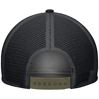 Men's Nike Camo BYU Cougars 2025 Military Appreciation Rise Adjustable Trucker Hat