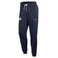 Pantalon de survêtement Nike bleu marine BYU Cougars 2025 Sideline Standard Issue Dri-FIT Taper pour homme