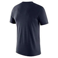 T-shirt Nike Dri-FIT bleu marine pour homme, modèle Sideline Legend des BYU Cougars