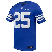 Maillot de match Nike #25 Royal BYU Cougars Untouchable pour homme