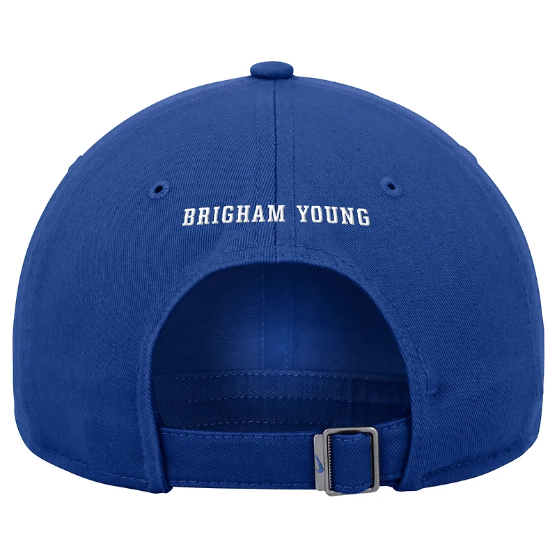 Casquette ajustable Nike Royal BYU Cougars Club pour homme