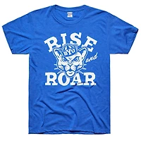 T-shirt unisexe Charlie Hustle Royal BYU Cougars Rise & Roar Tri-Blend