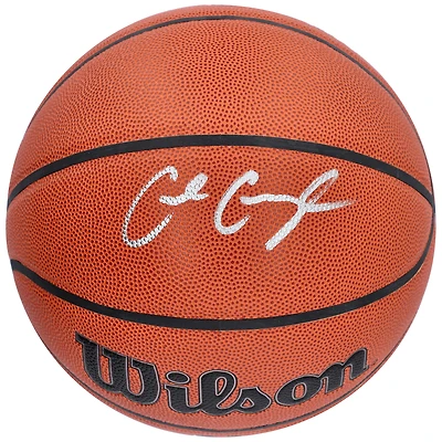 Ballon de basket-ball d'intérieur/extérieur Wilson Authentic Series autographié par Cade Cunningham des Detroit Pistons