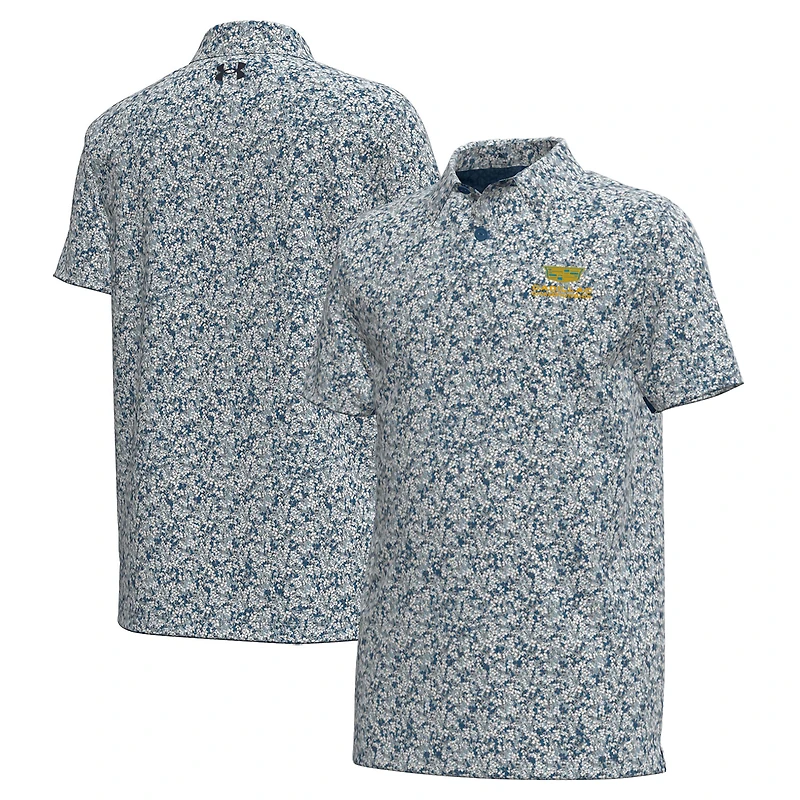 Polo Under Armour bleu Cadillac Championship Drive pour garçon