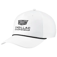 Men's Ahead White/Black Cadillac Championship Alto Rope Adjustable Hat