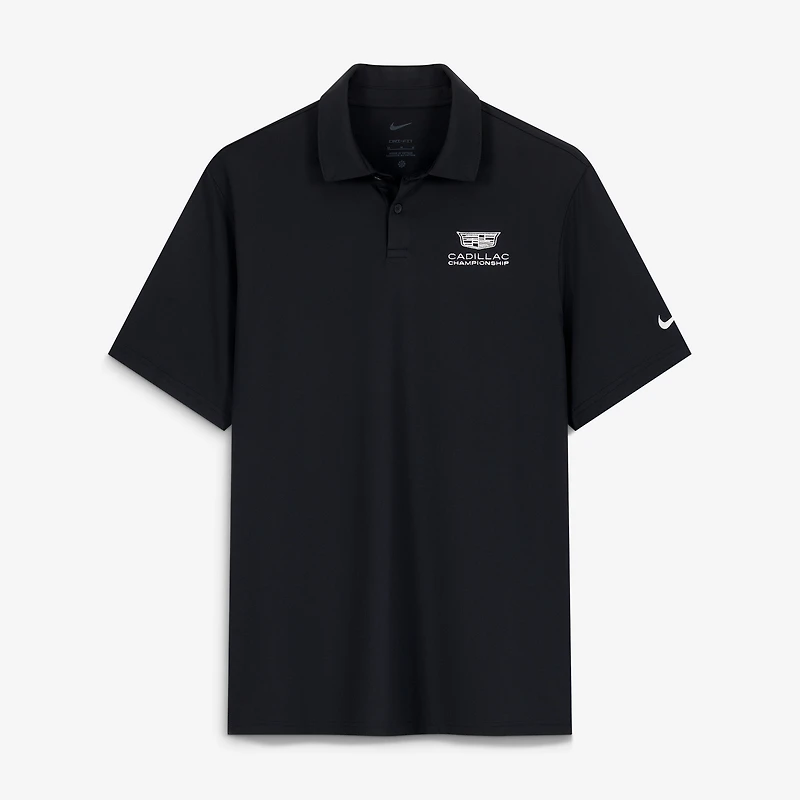 Men's Nike  Black Cadillac Championship Velocity Dri-FIT Polo