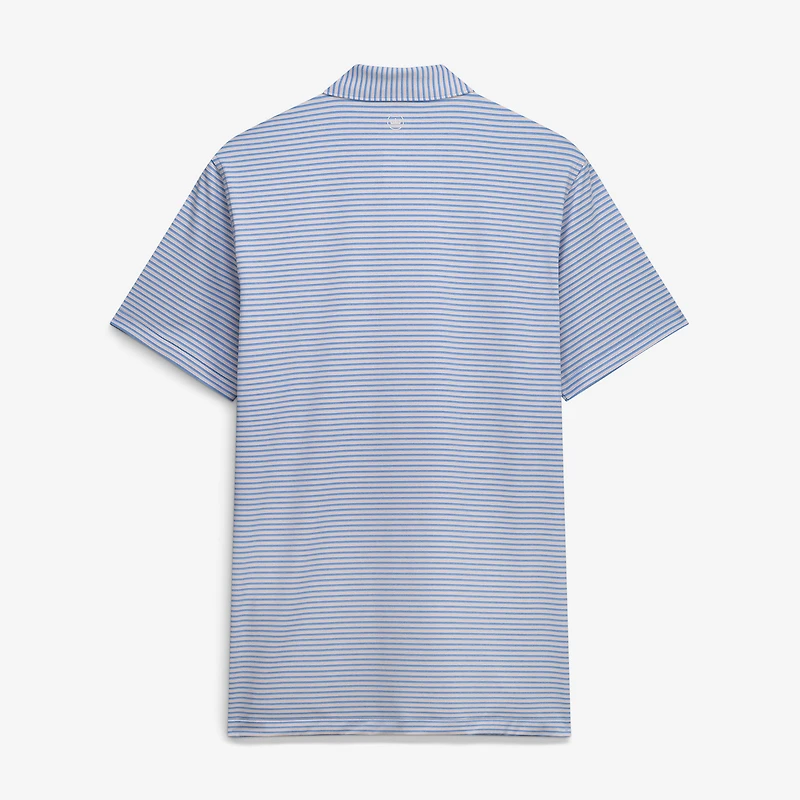 Men's Peter Millar Blue Cadillac Championship Owens Performance Jersey Polo