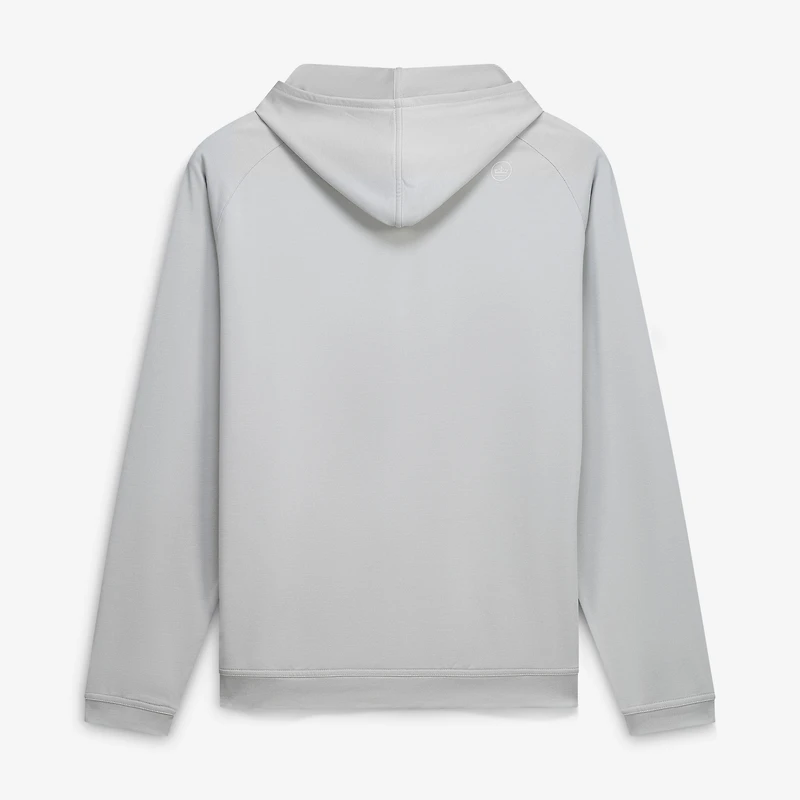 Sweat à capuche Peter Millar Gray Cadillac Championship Pine Performance pour homme