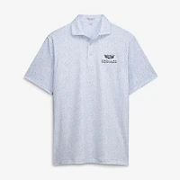 Men's Peter Millar White Cadillac Championship Nice Shot Performance Jersey Polo