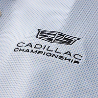 Men's Peter Millar White Cadillac Championship Phoenix Performance Jersey Polo