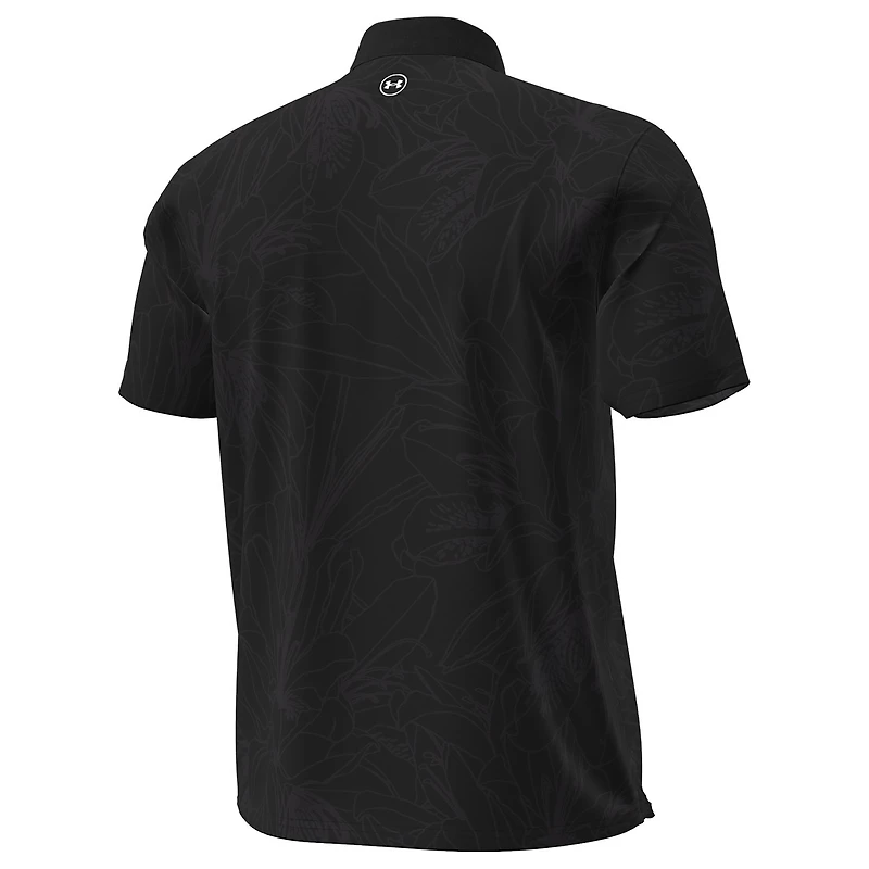 Men's Under Armour Cadillac Championship Dry Azalea Jacquard Polo