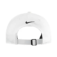Casquette unisexe Nike blanche Cadillac Championship Club Dri-FIT ajustable