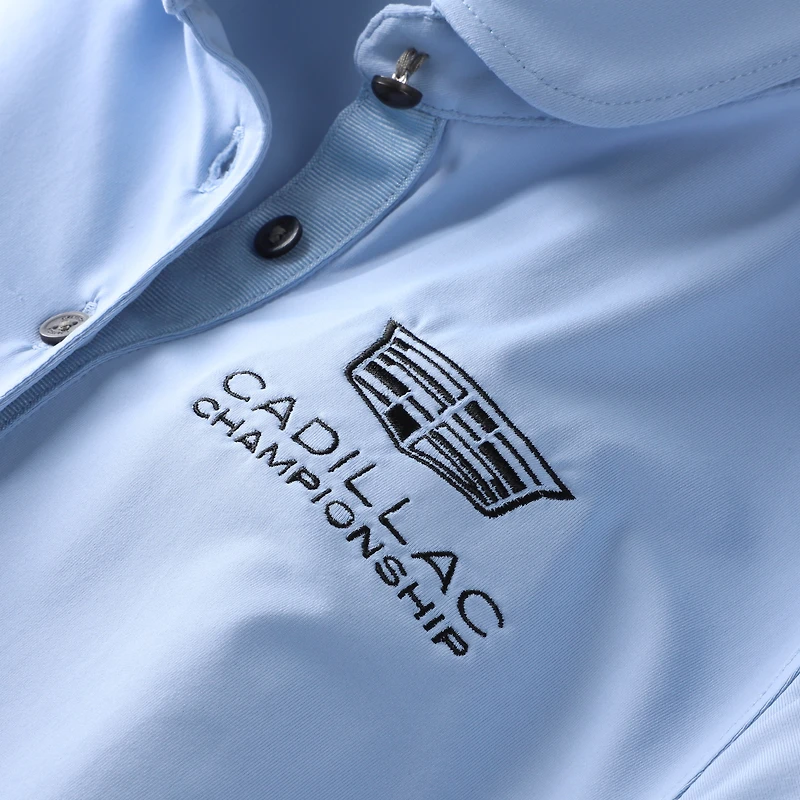Women's Greyson Clothiers Light Blue Cadillac Championship Scarlett Polo