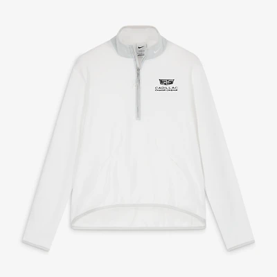 Women's Nike White Cadillac Championship Therma-FIT Victory Half-Zip Pullover