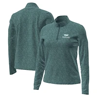 Women's Under Armour  Green Cadillac Championship Aura Quarter-Zip Pullover